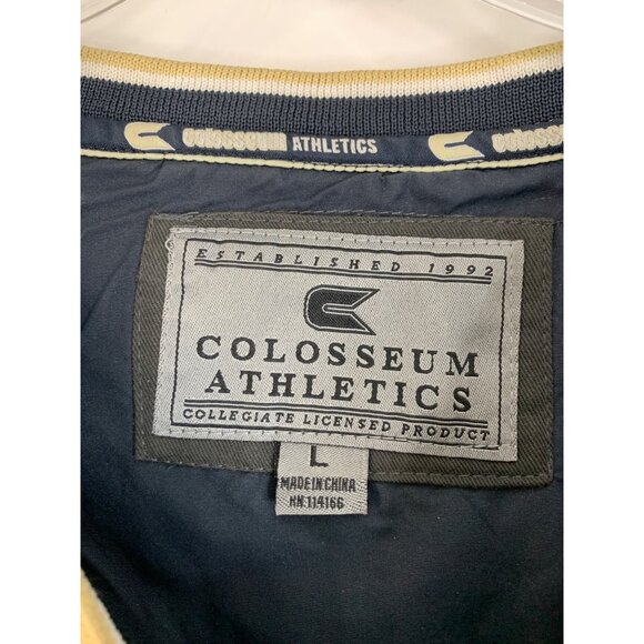 Rare Colosseum Athletics Navy Midshipmen Pullover Jacket Mens Size L - Picture 2 of 9